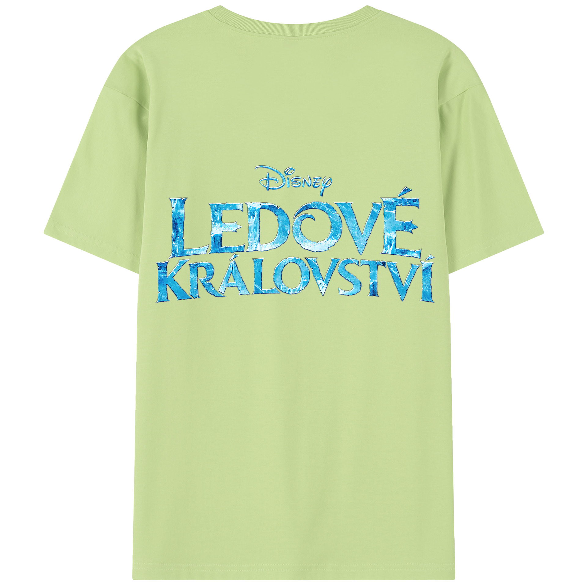 （画像用） アナと雪の女王 アンナ エルサ Frozen Anna Elsa 綿100％半袖Tシャツ（背面プリント）